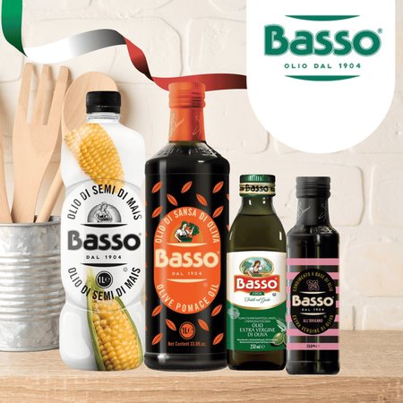 Oliwa z oliwek Sansa do smażenia i gotowania włoska Basso 500ml