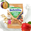 BoboVita Kaszka mleczna 7 zbóż jabłko-śliwka po 8. m-cu 210g bez cukru