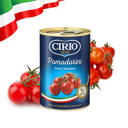 Pomidorki Koktajlowe Pomodorini w puszce włoskie Cirio Premium 400g