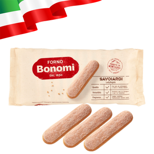 Biszkopty włoskie do tiramisu Savoiardi Ladyfingers Bonomi Castelli 200g