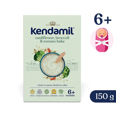 Kendamil mleczna kaszka brokułowa od 6. miesiąca bezglutenowa 150g