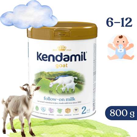 Kendamil 2 DHA+ mleko kozie następne od 6. miesiąca 800g