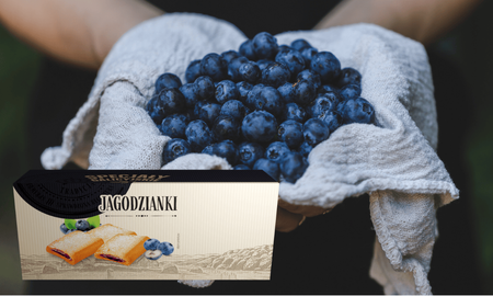 Ciastka Jagodzianki domowe ciastka Specjały Galicyjskie 150g