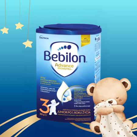 Mleko Bebilon Junior 3 Pronutra+ mleko następne powyżej 1.roku 800g