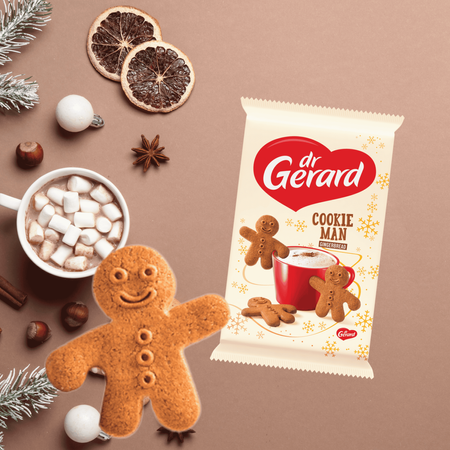 Świąteczne ciastka Boże Narodzenie cookie piernikowe Dr Gerard 95g