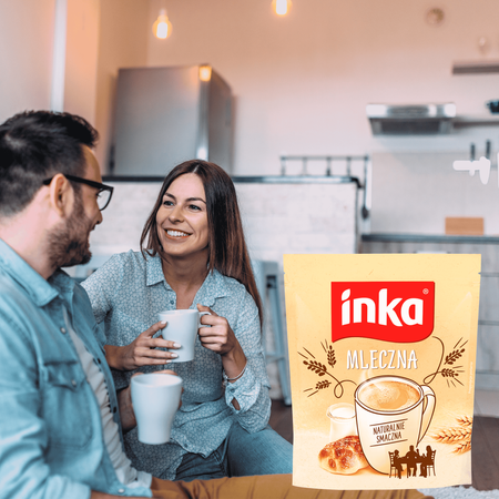 Inka kawa zbożowa bezkofeinowa mleczna 200g