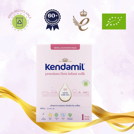 Kendamil 1 Premium mleko początkowe dla niemowląt 600g