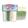 Dr Oetker Magia Świąt mix dekoracji cukrowych choinki, gwiazdki, perły 76g