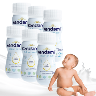 Kendamil 2 mleko płynne następne od 6. miesiąca zestaw 6x250ml