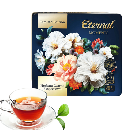 Ekskluzywna herbata czarna ekspresowa Eternal Moments Limited Edition 80g