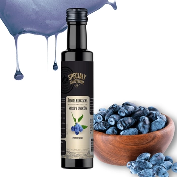 Syrop Jagodowy jagoda kamczacka domowy Specjały Galicyjskie 250ml