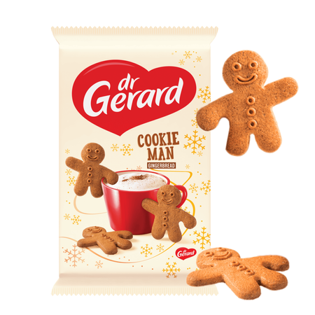 Świąteczne ciastka Boże Narodzenie cookie piernikowe Dr Gerard 95g