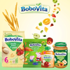 BoboVita Porcja zbóż Kaszka mleczna manna brzoskwinia-banan po 4 m-cu 210g