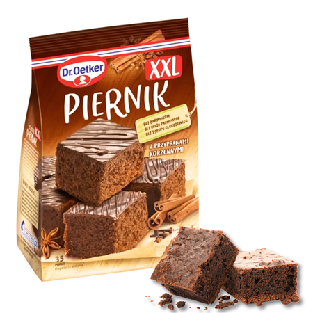 Dr Oetker Piernik XXL mieszanka do ciasta korzennego świąteczny wypiek 654g