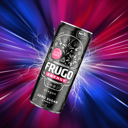 FRUGO ENERGY Dragon Zero napój energetyzujący pitahaya-chilli 330 ml