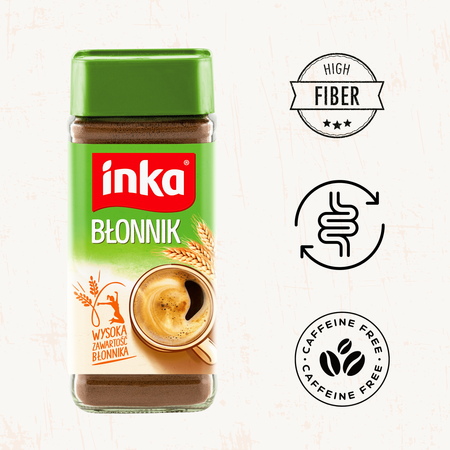 Inka kawa zbożowa bezkofeinowa Błonnik 100g