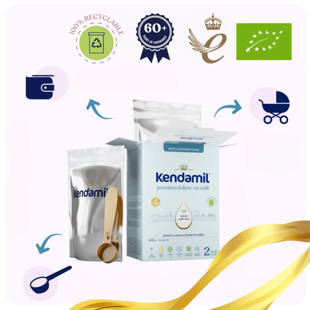Kendamil 2 Premium HMO+ mleko następne od 6. miesiąca 600g