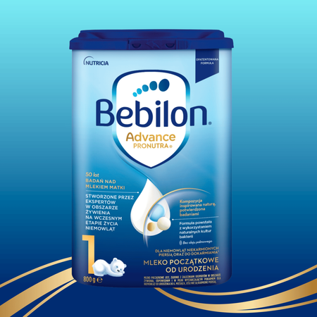 Mleko Bebilon 1 Pronutra Advance mleko początkowe od urodzenia 800g