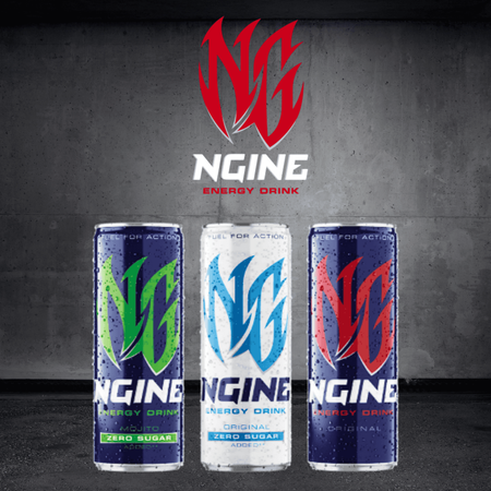 N-gine Classic z kofeiną i witaminami napój energetyczny energy drink 250ml