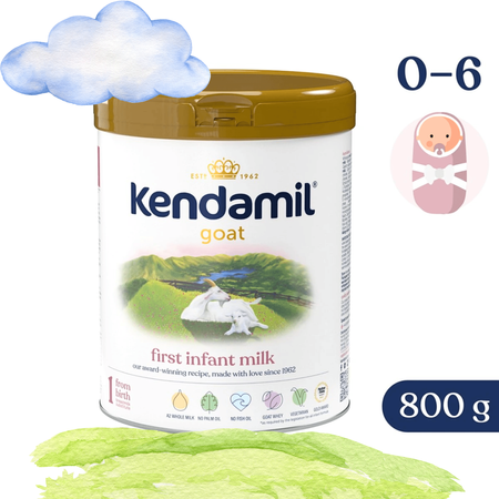 Kendamil 1 DHA+ mleko kozie początkowe dla niemowląt 800g