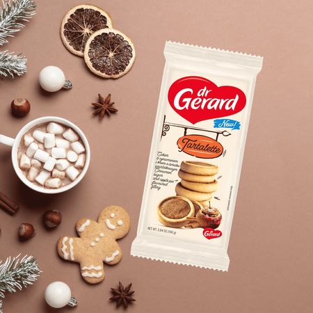 Tartaletki szarlotka ciastka świąteczna edycja Dr Gerard 160g
