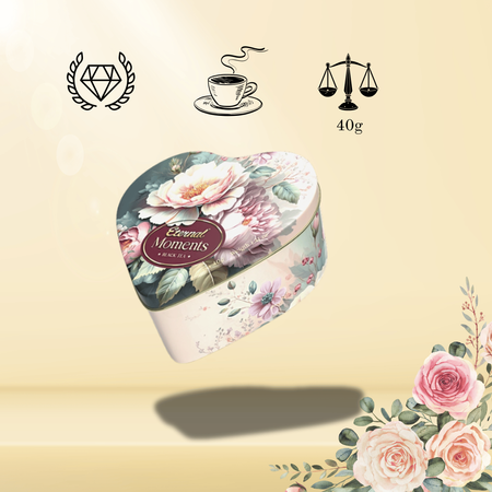 Herbata czarna liściasta ozdobna ekskluzywna puszka Eternal Moments 40g