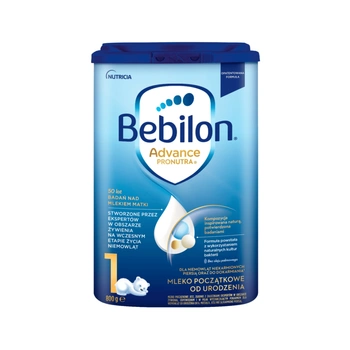 Mleko Bebilon 1 Pronutra Advance mleko początkowe od urodzenia 800g