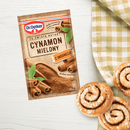 Dr Oetker Cynamon mielony przyprawa do świątecznych wypieków 15g