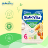 BoboVita Kaszka mleczno-ryżowa 3 owoce dla dzieci po 6 m-cu 230 g