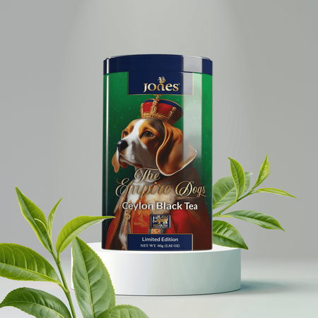 Czarna herbata liściasta premium Jones The Empire Dogs Collection 80g