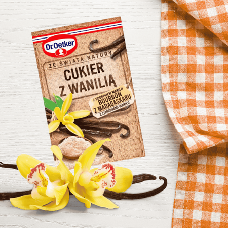 Dr Oetker cukier z wanilią wanilia Bourbon do świątecznych wypieków 12g