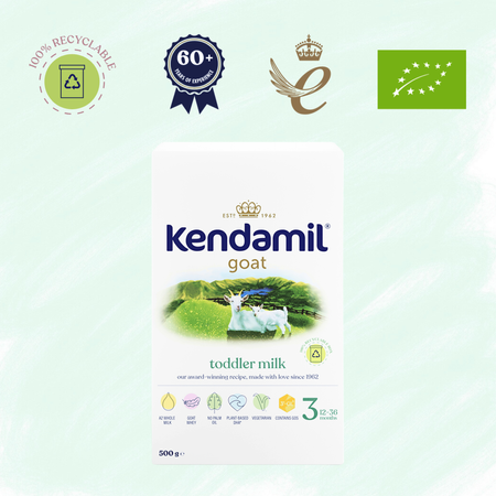 Kendamil 3 Junior DHA+ mleko kozie następne od 12. miesiąca 500g