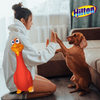 Zabawka lateksowa gryzak dla psa kurczak piszczący Hilton 19,5cm