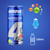 4MOVE Active Vitamin Cytryna&Mięta izotonik Witaminy - napój gazowany 330ml