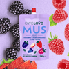 Mus owocowy OWOLOVO 4 smaki jabłko truskawka jagoda jeżyna malina 200g