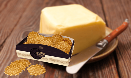 Ciastka Goferki z masłem 7% kruche domowe Specjały Galicyjskie 130g