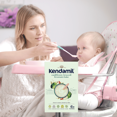 Kendamil mleczna kaszka brokułowa od 6. miesiąca bezglutenowa 150g