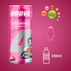 4Move Active vitamin winogrona dragonfruit - napój gazowany, witaminy 330ml