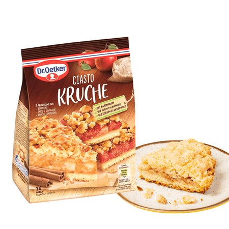 Dr Oetker Ciasto Kruche baza do szarlotki, tarty i ciasteczek 400g