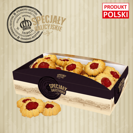 Ciastka Kruche Margaretki tradycyjne domowe Specjały Galicyjskie 300g