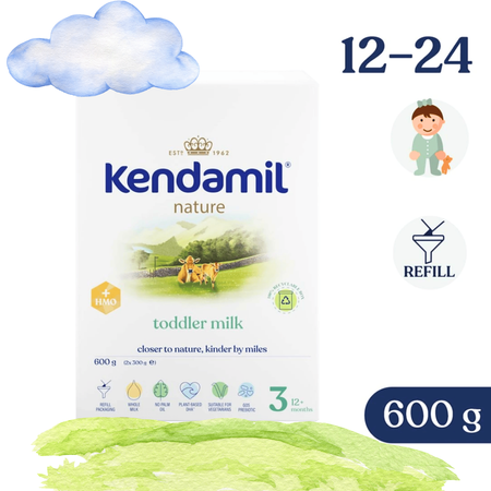 Kendamil Nature 3 HMO+ mleko następne po 12. miesiącu 600g