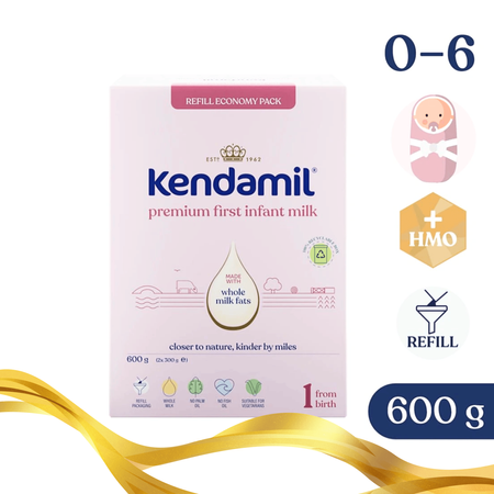 Kendamil 1 Premium mleko początkowe dla niemowląt 600g