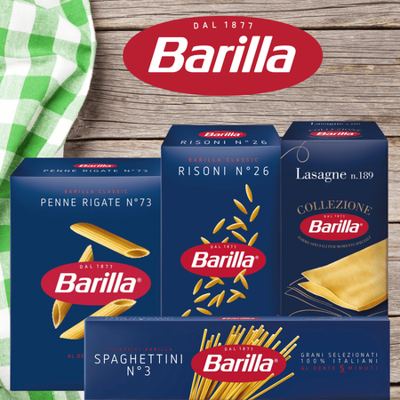 Barilla Makaron Fusilli świderki z pszenicy durum włoska jakość XXL 500g