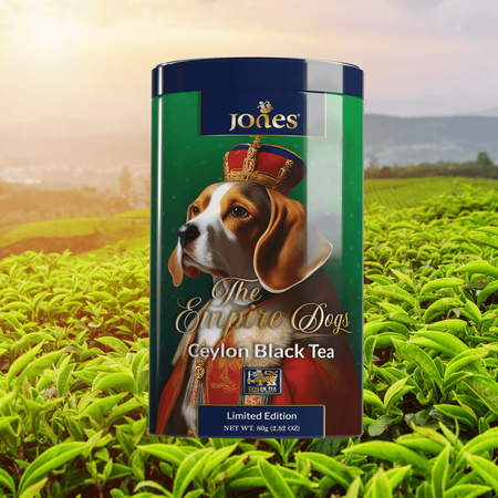 Czarna herbata liściasta premium Jones The Empire Dogs Collection 80g