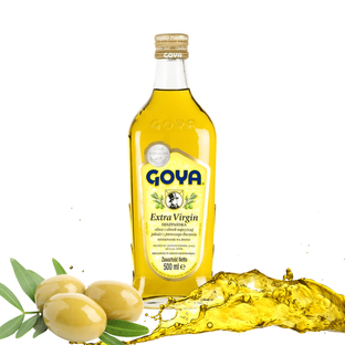 Oliwa z Oliwek Extra Virgin Szklana Butelka Hiszpania GOYA 500ml