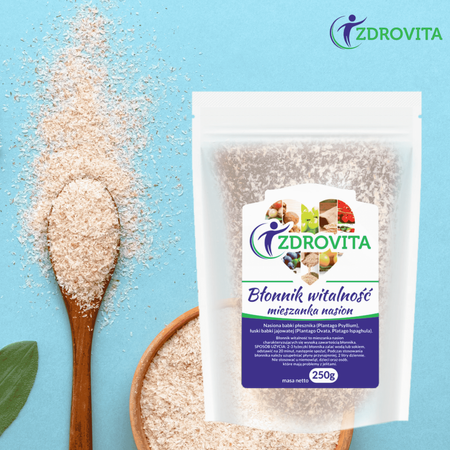 Błonnik Witalność naturalny błonnik oczyszczanie jelit Zdrovita 250g
