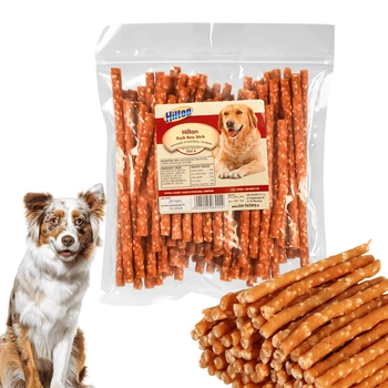 PRZYSMAK SMAKOŁYK DLA PSA PATYCZKI Z KURCZAKIEM I RYŻEM HILTON 500G