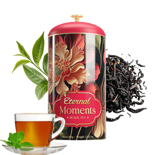 Herbata czarna liściasta elegancka puszka Eternal Moments 80g