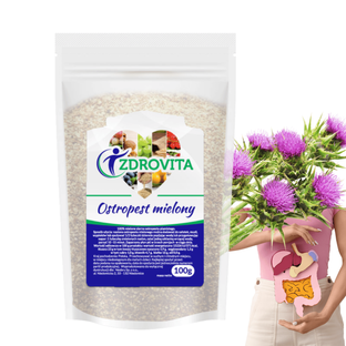 Ostropest Plamisty mielony naturalny detoks Zdrovita 100g