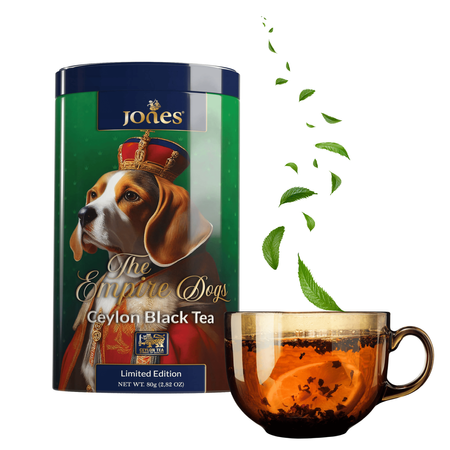 Czarna herbata liściasta premium Jones The Empire Dogs Collection 80g